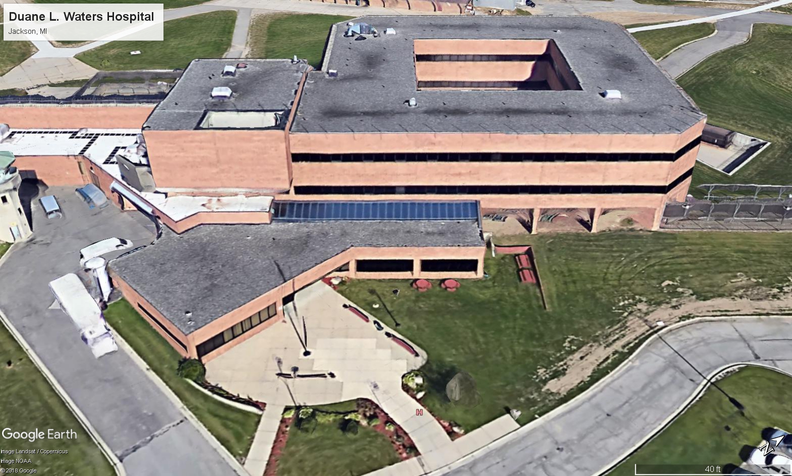 Duane Waters Hospital Google Earth