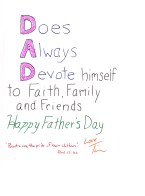 Fathers day card